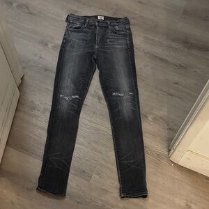 Citizens Of Humanity Gray Skinny Jeans